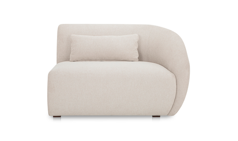 Amelia Right Arm Facing Chair - Warm White