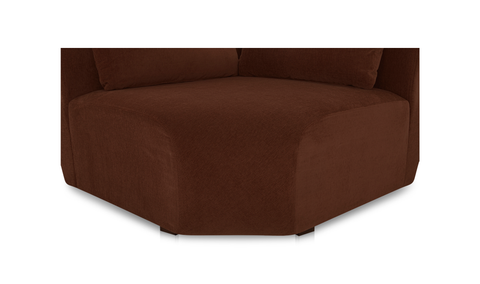 Amelia Corner Chair - Chestnut