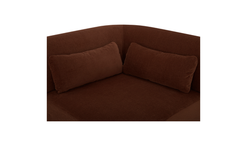 Amelia Corner Chair - Chestnut