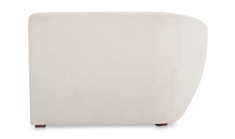 Amelia Left Arm Facing Chaise - Warm White