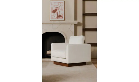 Vernon Accent Chair White