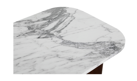 Dash Coffee Table White Calcatta Marble