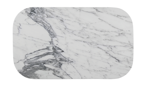 Dash Coffee Table White Calcatta Marble