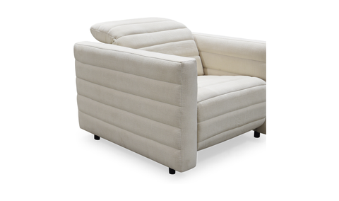 Juno Power Recliner Chair Off White