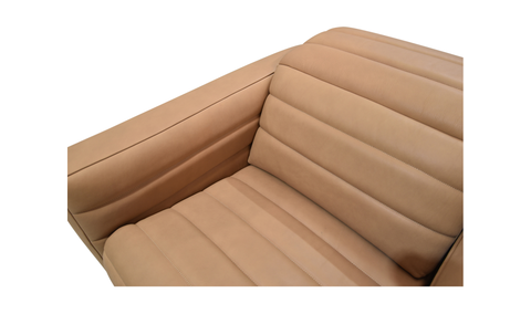 Juno Power Recliner Chair Tan Leather