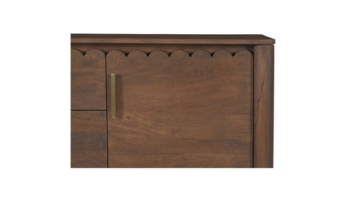 Wiley 3 Drawer Sideboard - Vintage Brown