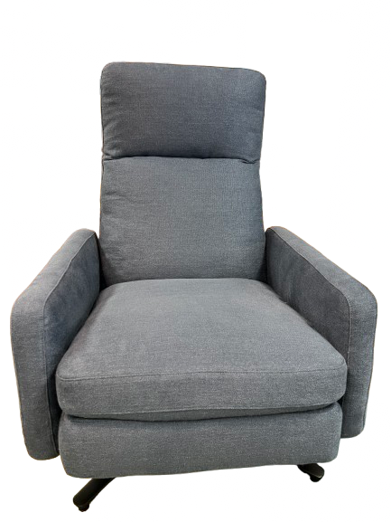 Lean Reclining Chair - Classic - Alma Night Blue  - IN STOCK