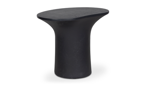 Yumi Outdoor Accent Table - Black