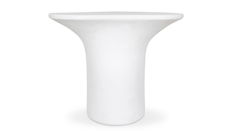 Yumi Outdoor Accent Table - White