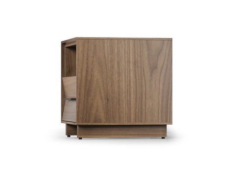 Kava 9681 Nightstand - 20" - Natural Walnut