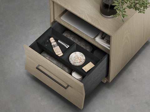 Kava 9681  Nightstand - 20" - Washed Oak