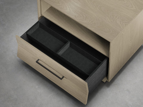 Kava 9682 Nightstand - 28" - Washed Oak