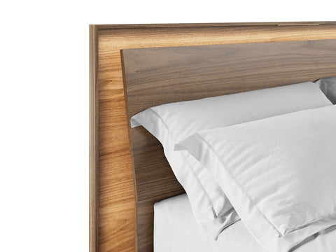 Kava Bed - Natural Walnut