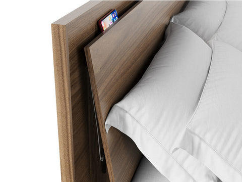 Kava Bed - Natural Walnut