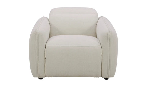Eli Power Recliner Chair - Warm White
