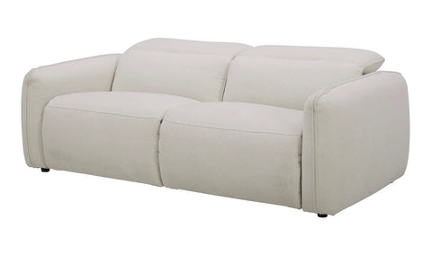 Eli Power Recliner Sofa - Warm White