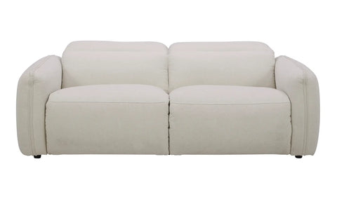 Eli Power Recliner Sofa - Warm White