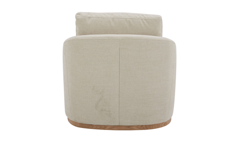 Linden Swivel Chair Soft Beige