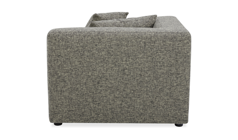 Lowtide Corner Chair - Stone Tweed