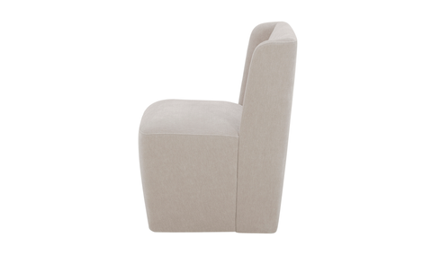 Cormac Rolling Dining Chair Warm Sand