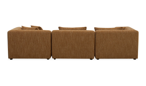Lowtide Lounge Modular Sectional Amber Glow