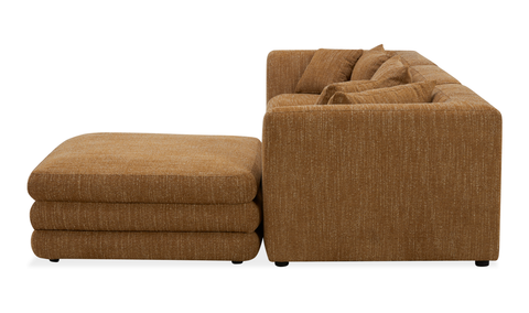 Lowtide Lounge Modular Sectional Amber Glow