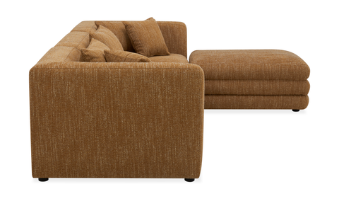 Lowtide Lounge Modular Sectional Amber Glow