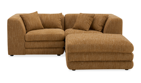Lowtide Nook Modular Sectional Amber Glow