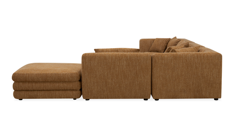 Lowtide Dream Modular Sectional Amber Glow