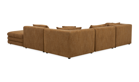 Lowtide Dream Modular Sectional Amber Glow