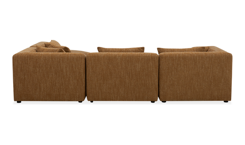 Lowtide Alcove Modular Sectional Amber Glow