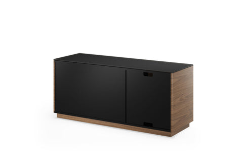 Luma 6720 Multifunction Cabinet - Natural Walnut / Black