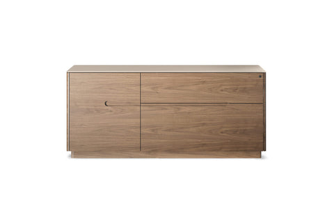 Luma 6720 Multifunction Cabinet - Natural Walnut / Dune