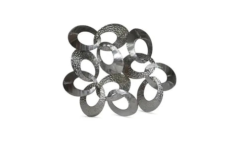 Looped Metal Wall Decor