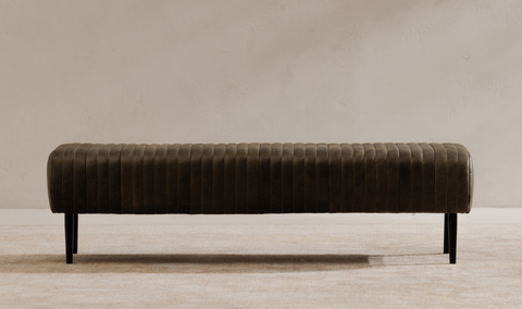 Endora Bench - Charred Olive