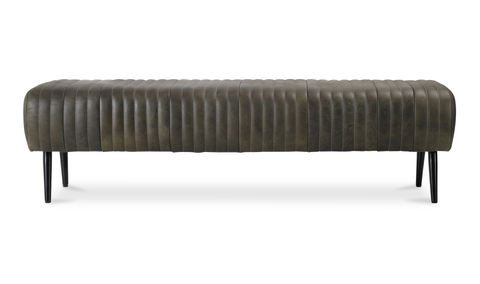 Endora Bench - Charred Olive