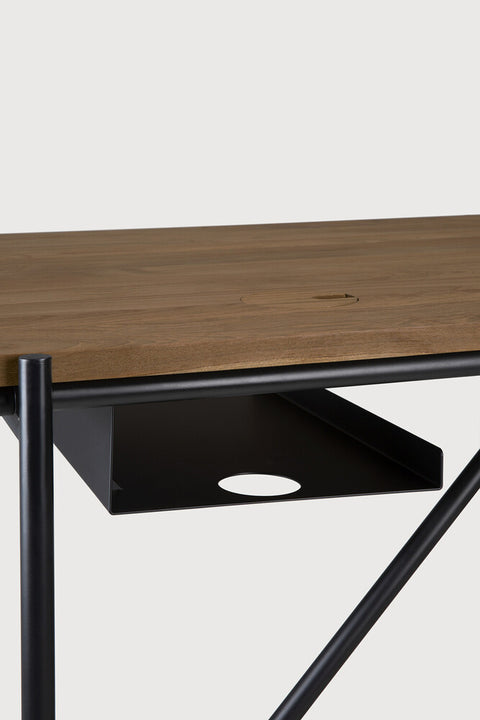 Oscar desk, 55 " - Teak