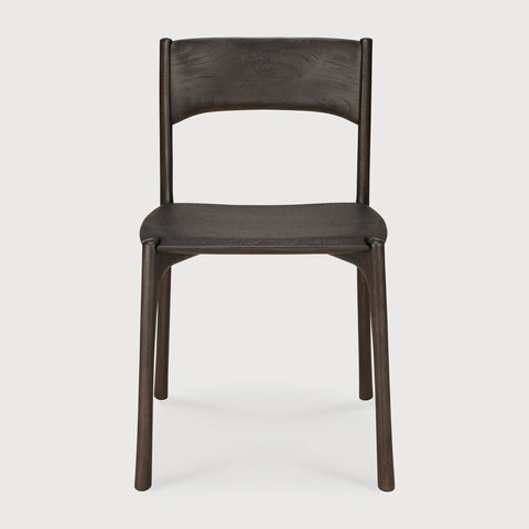 PI Dining Chair - Teak Dark Brown