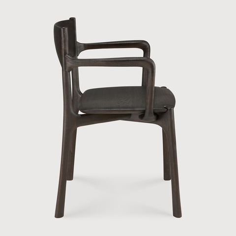 PI Dining Arm Chair - Teak Dark Brown