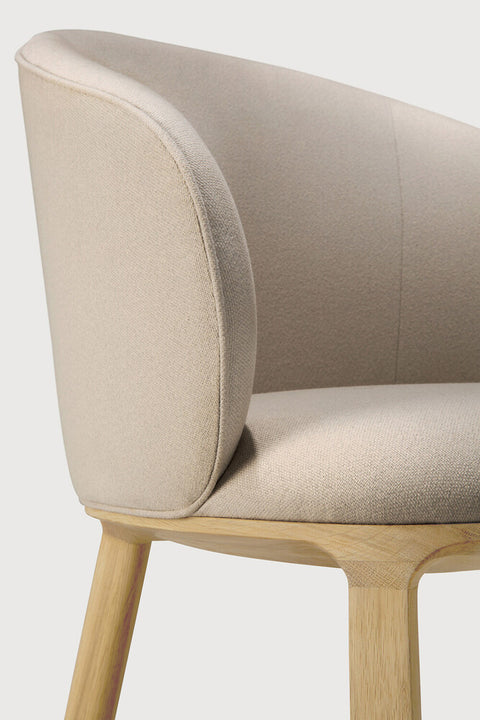 Unda Dining Chair - Salt