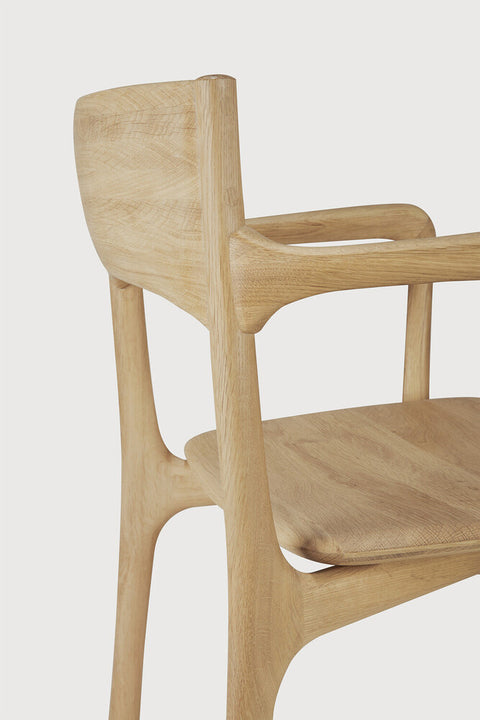 PI Dining Arm Chair - Oak