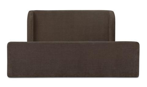 Sophia King Storage Bed Brown