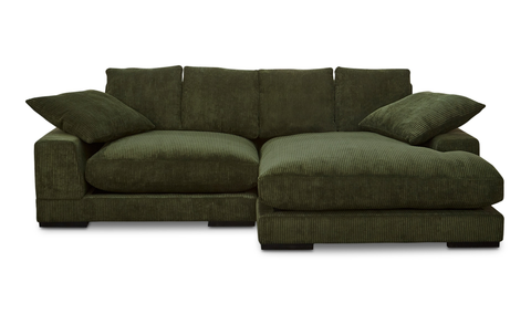 Plunge Sectional Dark Green