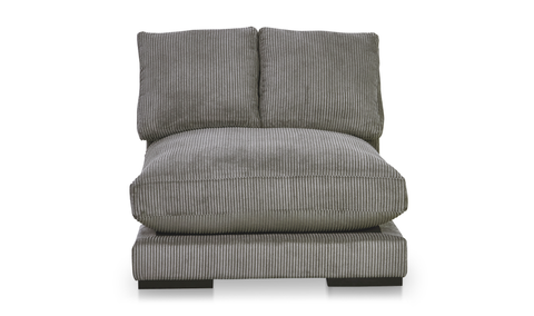 Plunge Slipper Chair - Charcoal