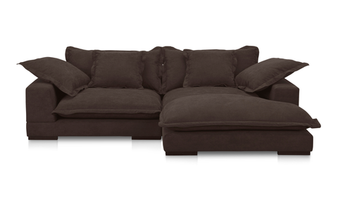 Daydream Sectional - Dark Brown