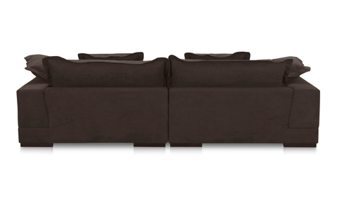 Daydream Sectional - Dark Brown