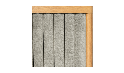 Nina Queen Bed - Grey