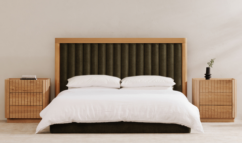 Nina Queen Bed - Green