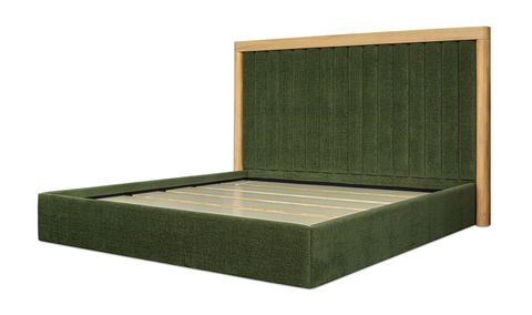 Nina Queen Bed - Green