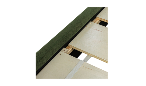 Nina Queen Bed - Green